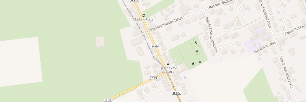Plan du 360 Rte Nationale à Bachy
