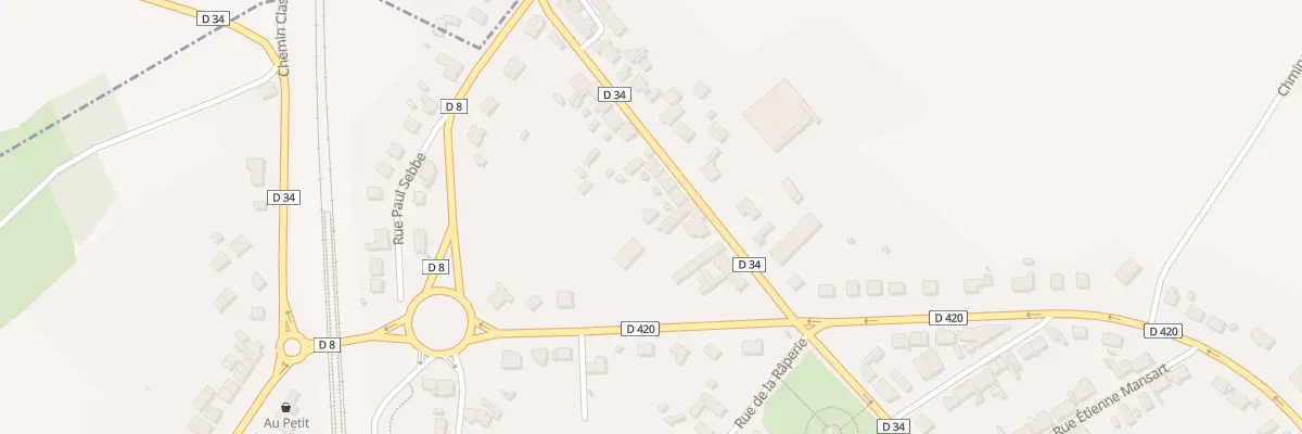 Plan du 27 Rue Charles Sébline à Montescourt-Lizerolles