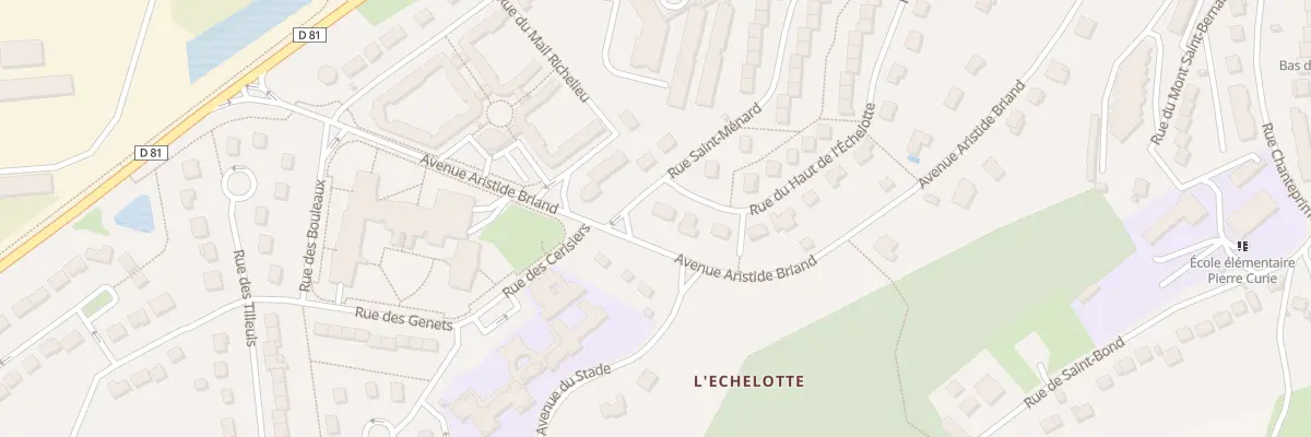 Plan du 35 Rue du Haut de l’Échelotte à Paron
