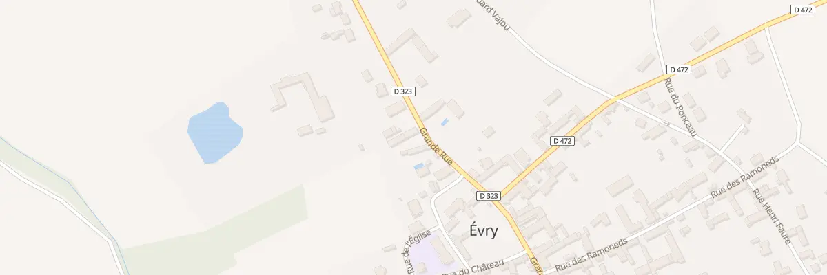 Plan du 29 Gr Grande Rue à Évry