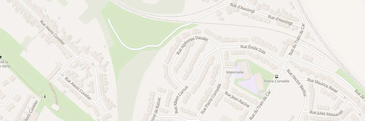 Plan du 8 Rue Alphonse Daudet à Cambrai