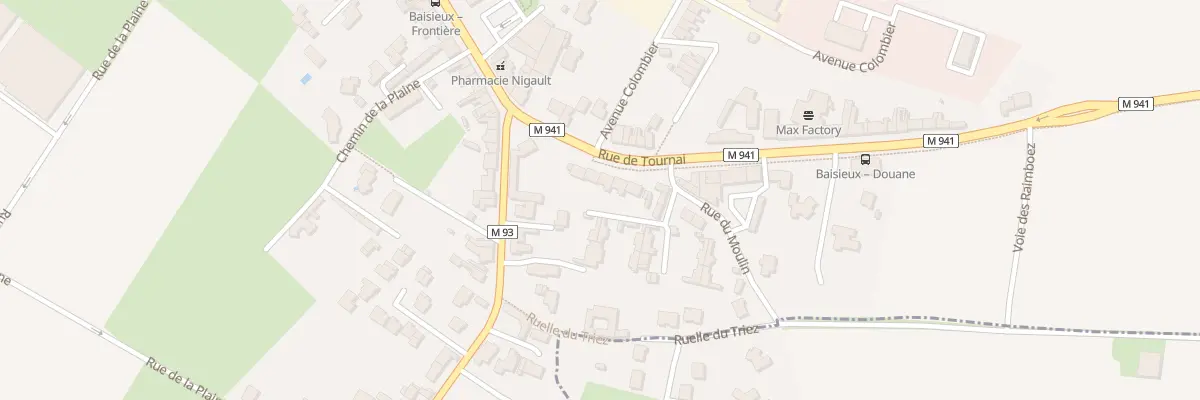 Plan du 97 Rue de Tournai à Baisieux