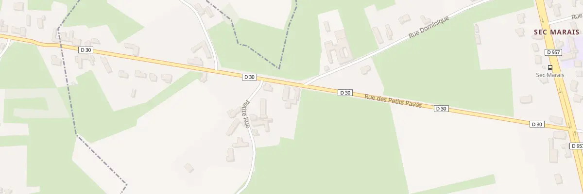Plan du 21 Rue du Petit Pave à Marchiennes