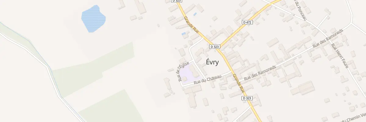 Plan du 5 Rue de l’Eglise à Évry