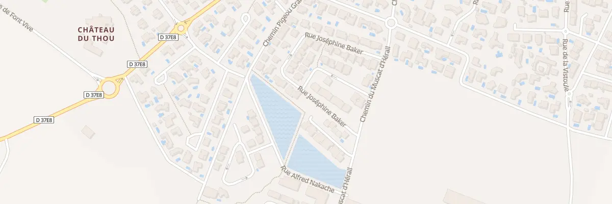 Plan du 36 Rue Joséphine Baker à Sauvian