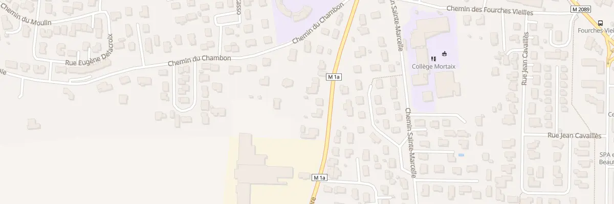 Plan du 26 Av de la Gare à Pont-du-Château