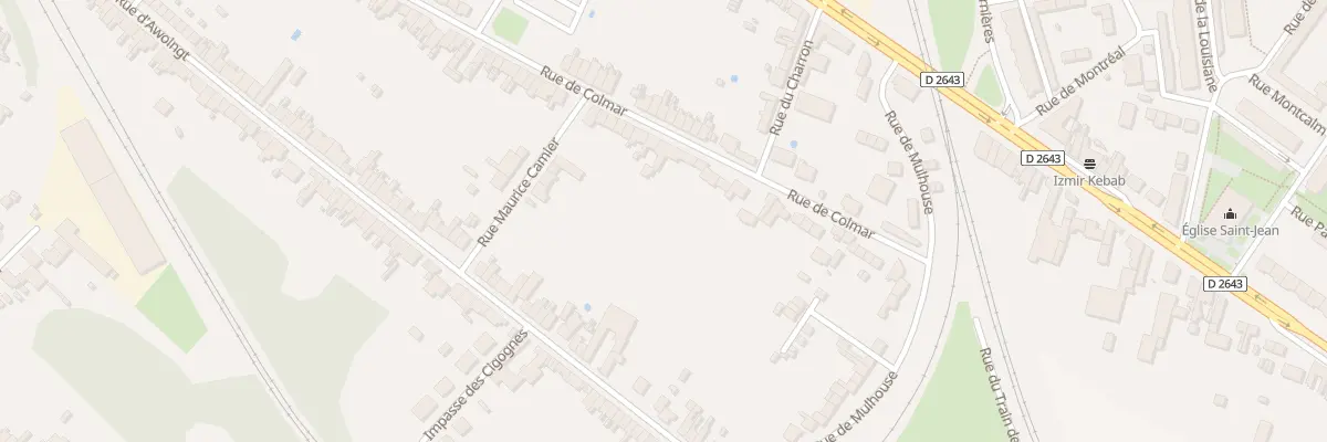 Plan du 144 Rue de Colmar à Cambrai