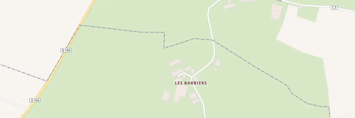 Plan du 331 Les Barbiers à Châteauneuf-Val-de-Bargis