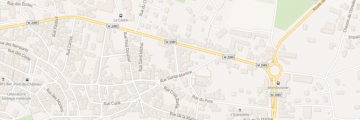 Plan du 1B Rue du Pont à Pont-du-Château
