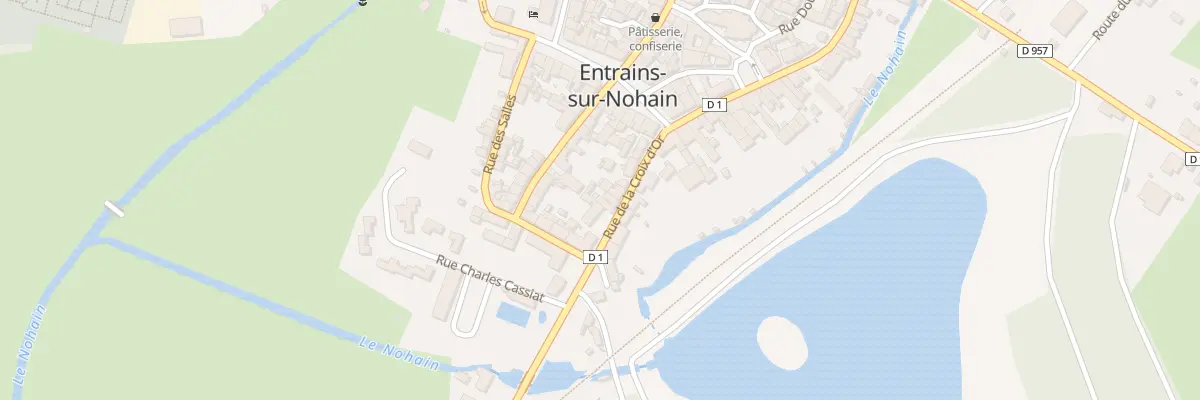 Plan du 16B Rue de la Croix d’Or à Entrains-sur-Nohain