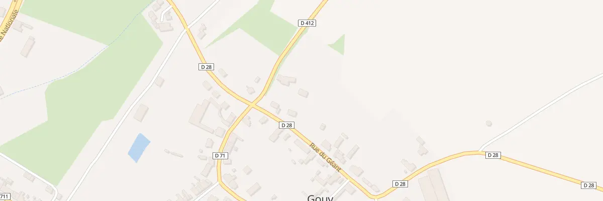 Plan du 20T Rue du Géant à Gouy