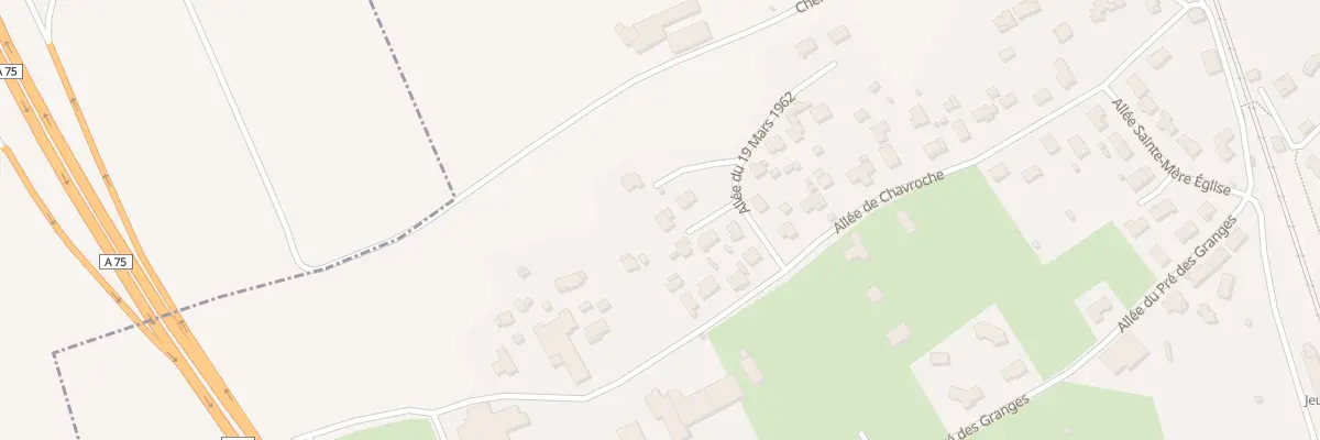 Plan du 3 Imp des Vieilles Vignes au Breuil-sur-Couze