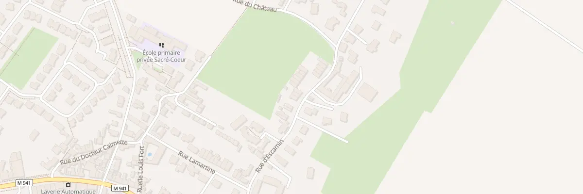 Plan du 26 Rue d’Escamin à Baisieux