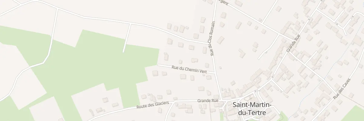 Plan du 6 Rue du Chemin Vert à Saint-Martin-du-Tertre