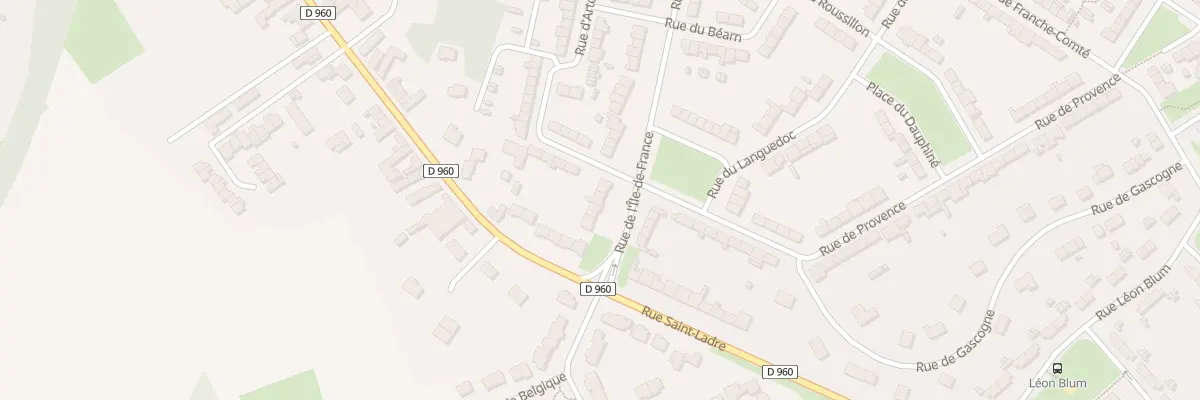 Plan du 64 Rue de l’Ile de France à Cambrai