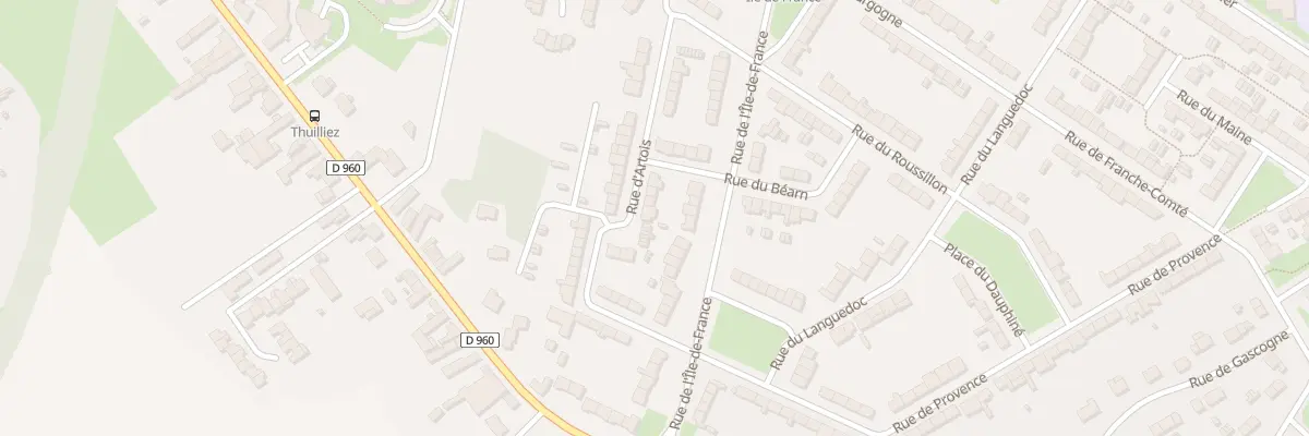 Plan du 14 Rue d’Artois à Cambrai