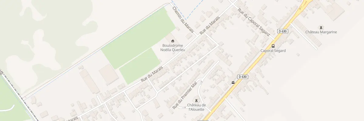 Plan du 134 Rue du Marais à Escaudœuvres