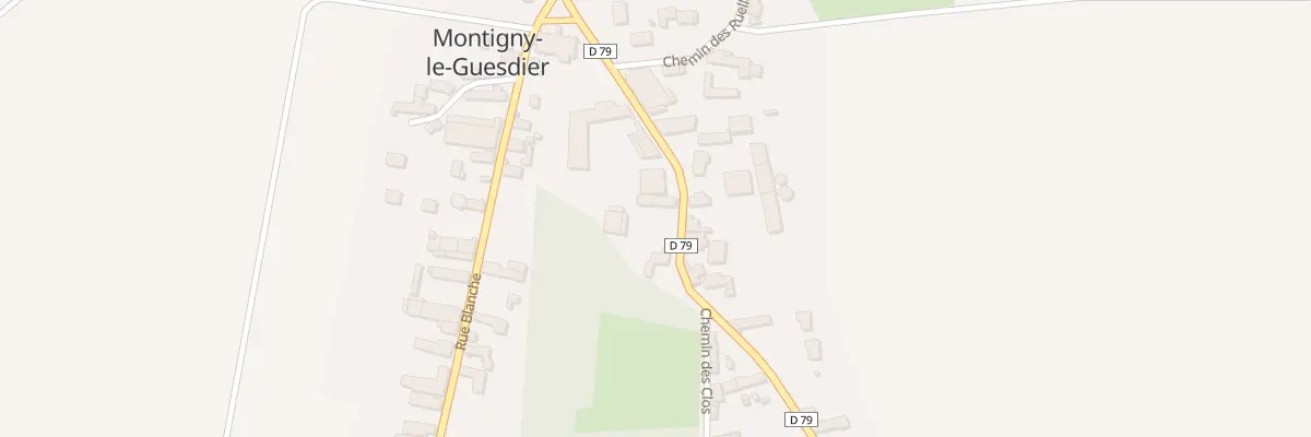 Plan du 4 Rte de Theil à Montigny-le-Guesdier