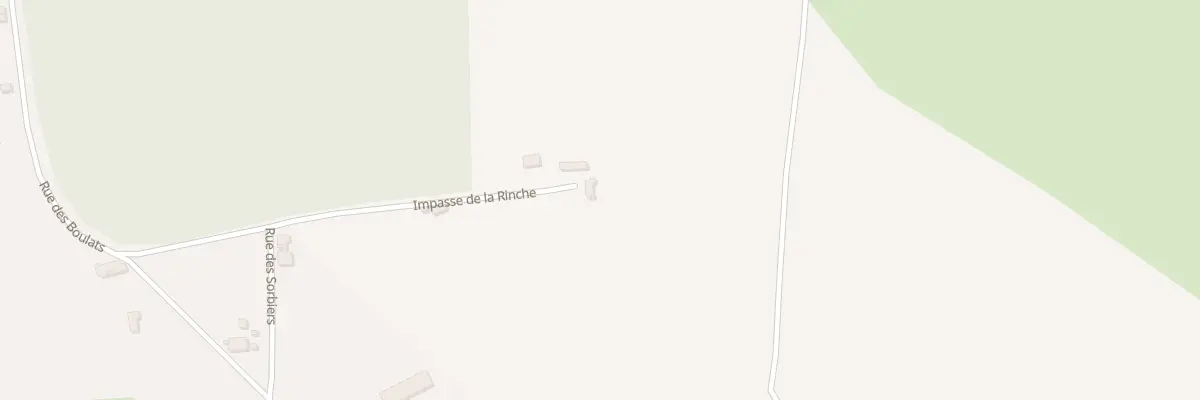 Plan du 203 Imp de la Rinche à Luthenay-Uxeloup