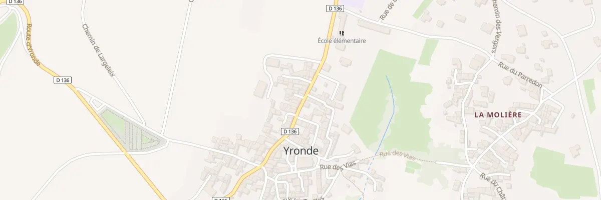 Plan du 10 Rue Principale Yronde à Yronde-et-Buron