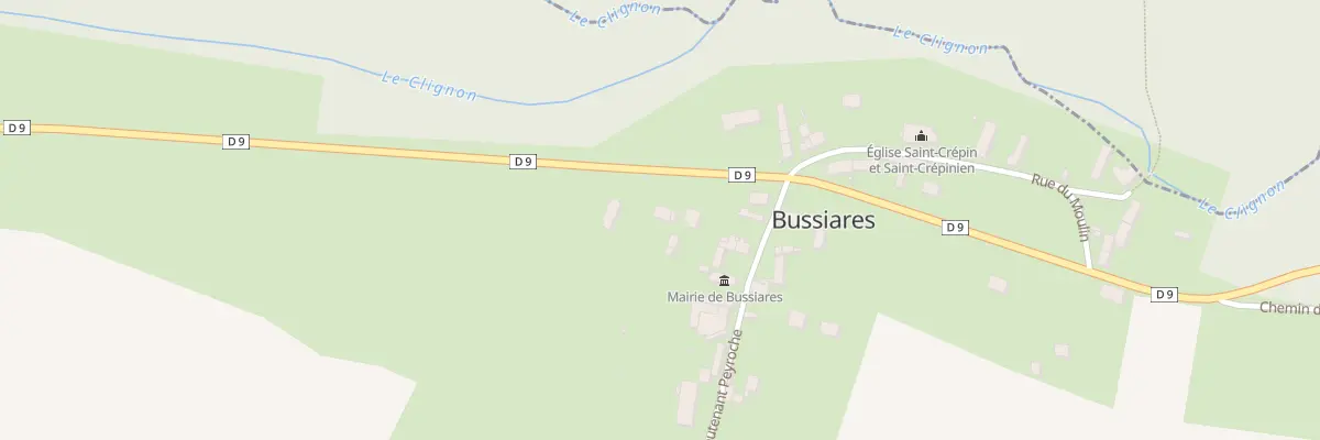 Plan du 8 Rte de Château-thierry à Bussiares