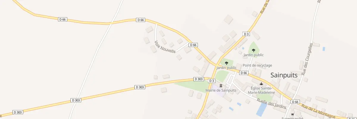 Plan du 3 Voie Nouvelle à Sainpuits