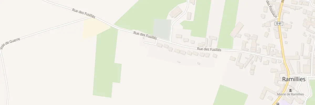 Plan du 39 Rue des Fusillés à Ramillies