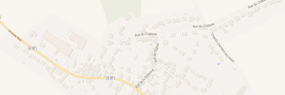 Plan du 10B Rue du Château à Niergnies