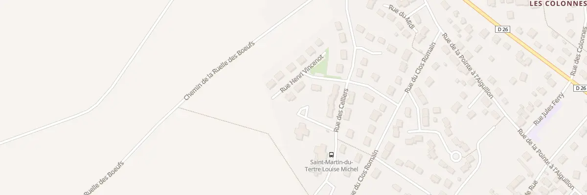 Plan du 7 Rue Henri Vincenot à Saint-Martin-du-Tertre