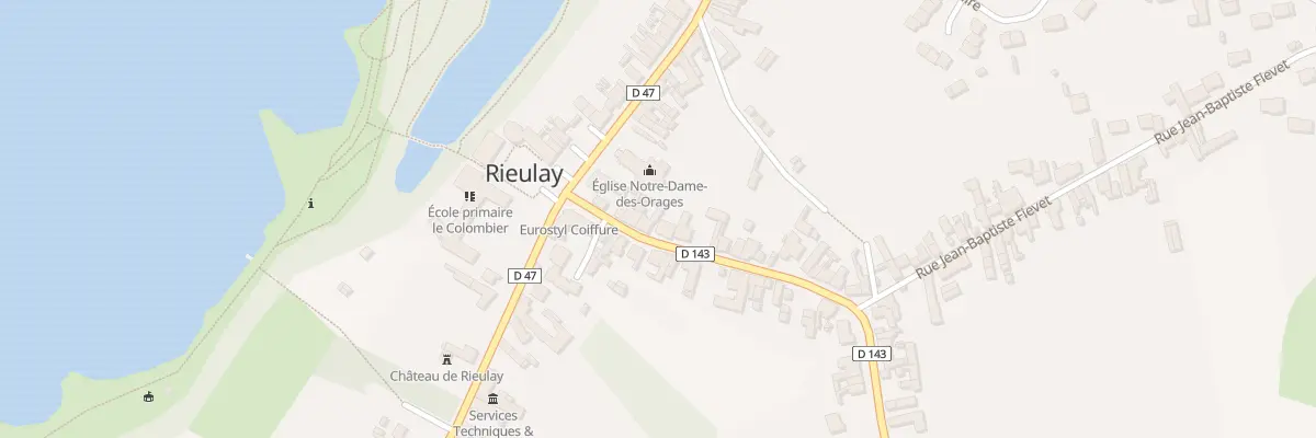 Plan du 7 Rue Jean Jaures à Rieulay