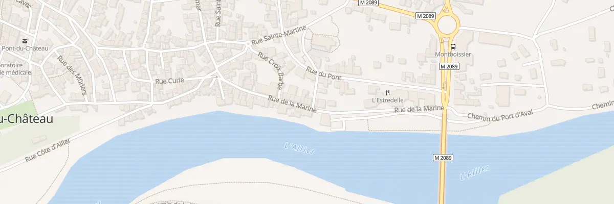 Plan du 19 Rue de la Marine à Pont-du-Château
