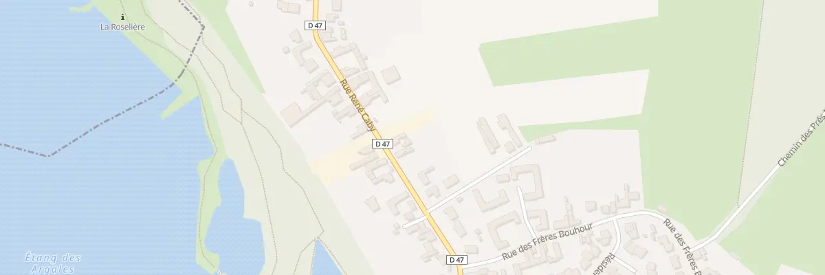 Plan du 8 Rue Rene Caby à Rieulay