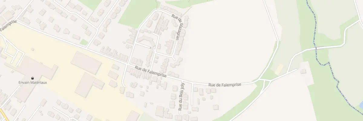 Plan du 45 Rue Mazagran à Orchies