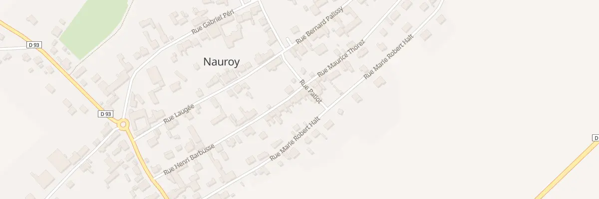 Plan du 3 Rue Henri Barbusse à Nauroy