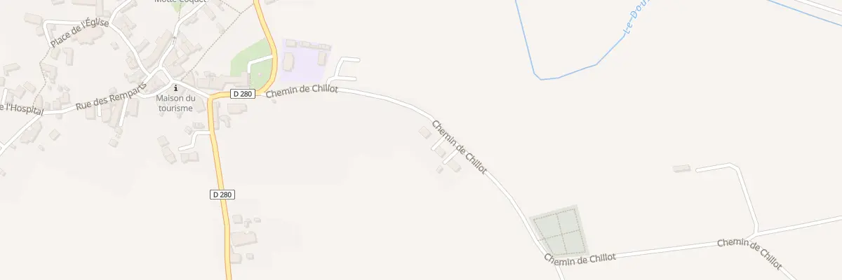 Plan du 2 Chem de Chillot à Verneuil-en-Bourbonnais