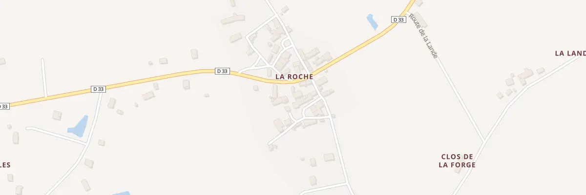 Plan du 5091 La Roche à Meillard