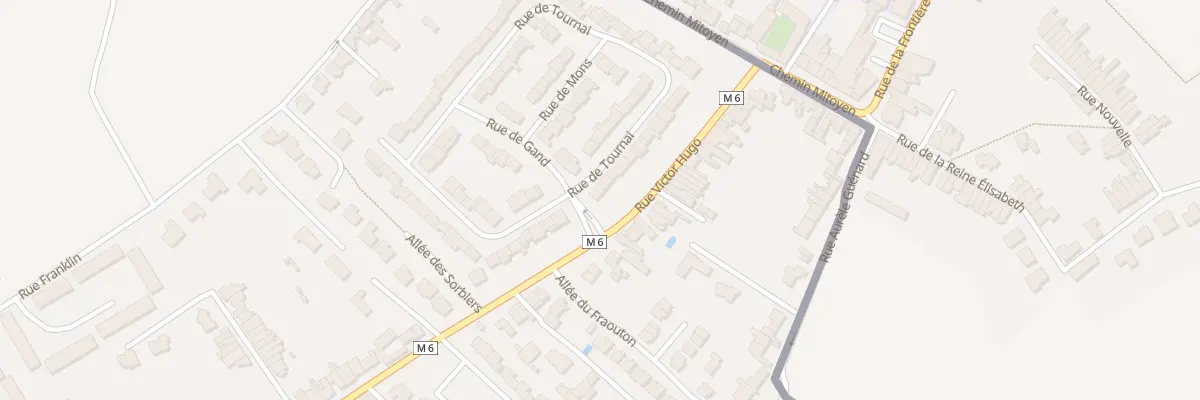 Plan du 2 Rue de Tournai à Leers