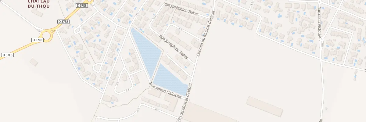 Plan du 48 Rue Joséphine Baker à Sauvian