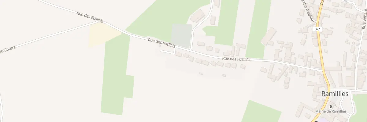 Plan du 37 Rue des Fusillés à Ramillies