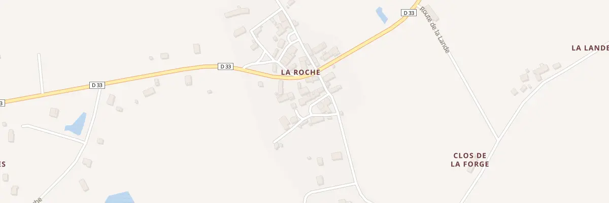 Plan du 5078 La Roche à Meillard