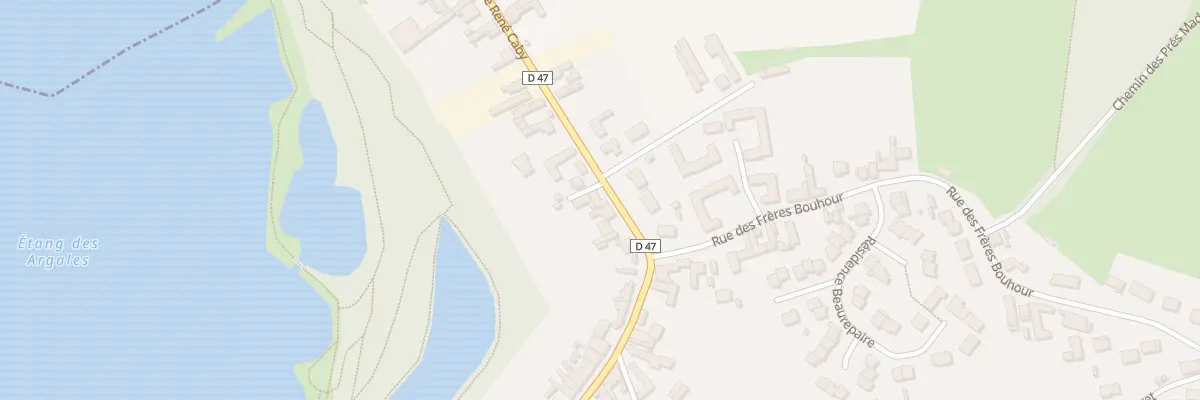 Plan du 7 Rue Rene Caby à Rieulay