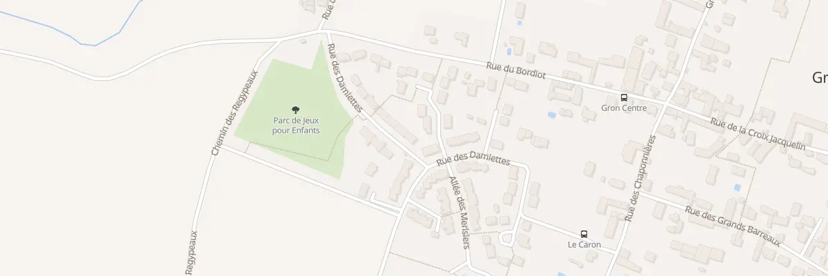 Plan du 22 Rue des Damiettes à Gron