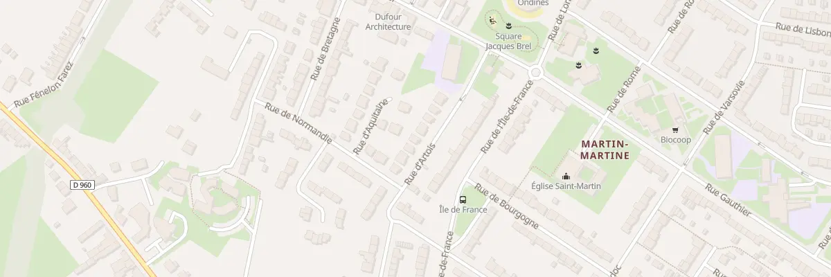 Plan du 71 Rue d’Artois à Cambrai