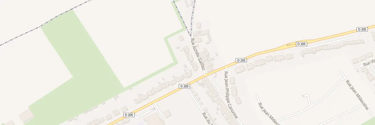 Plan du 5 Rue Achille Gailliez à Émerchicourt