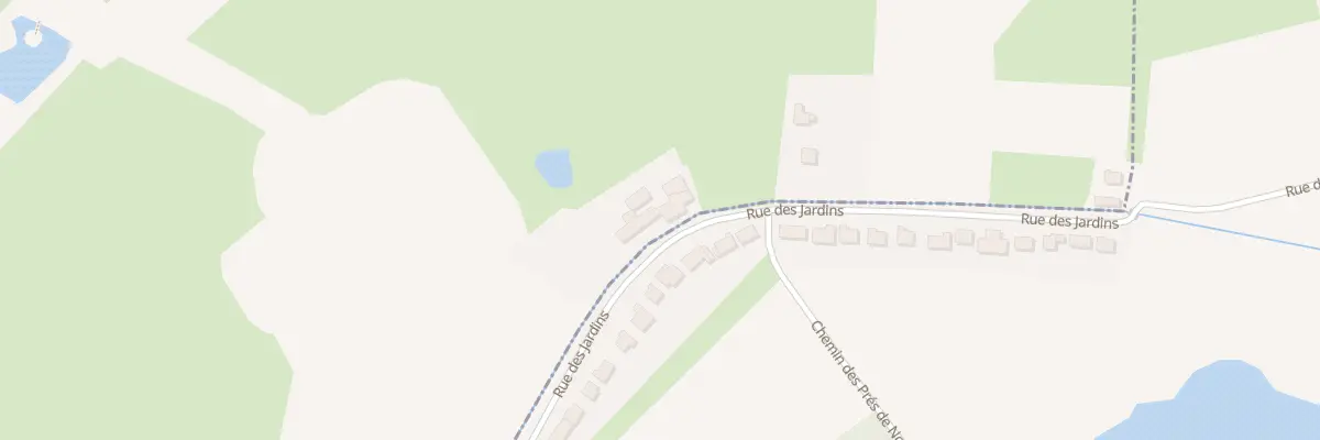 Plan du 1051 Rue des Jardins à Bouvignies