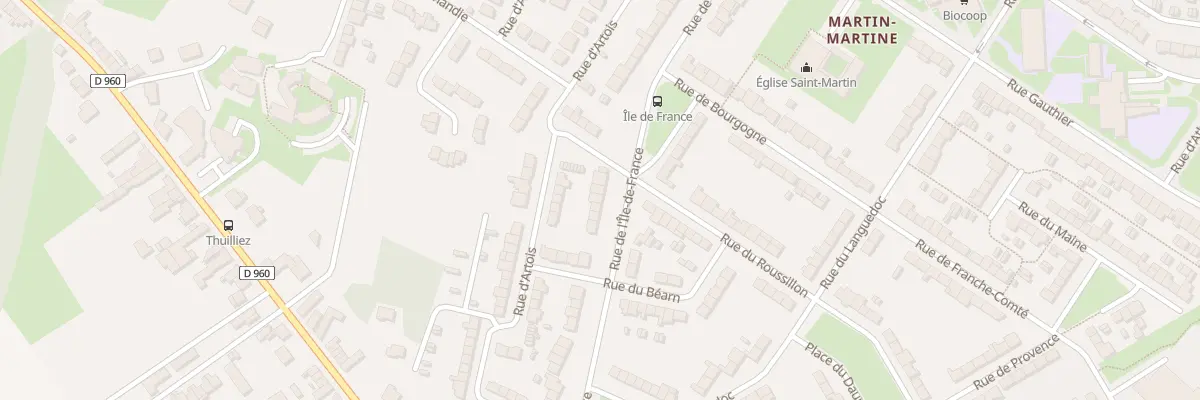 Plan du 30 Rue de l’Ile de France à Cambrai