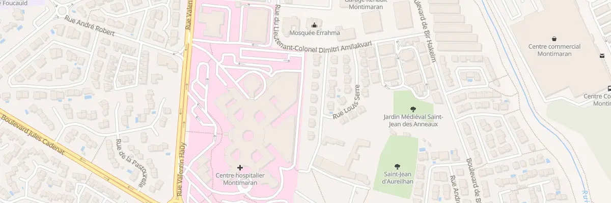 Plan du 27 Rue Louis Serre à Béziers