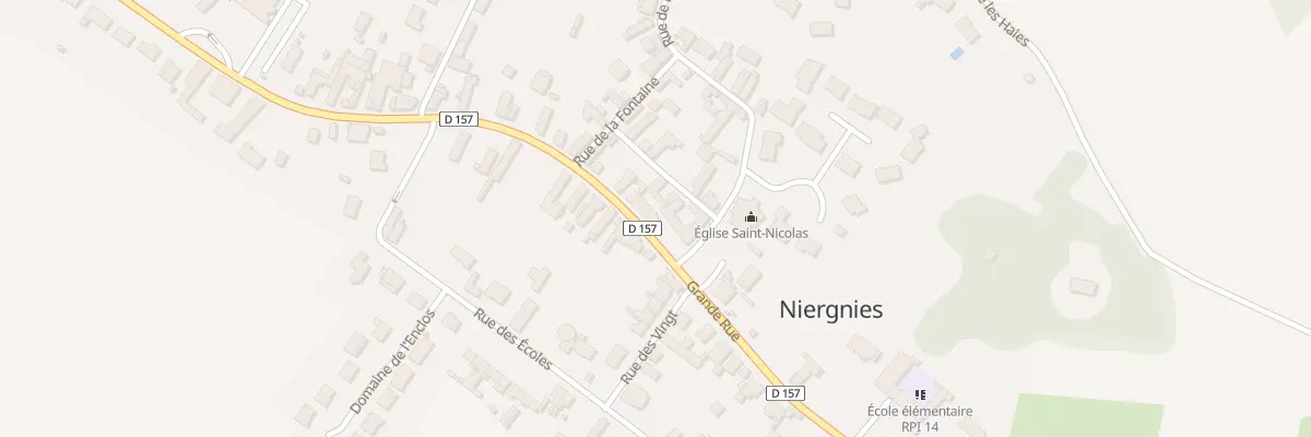 Plan du 47 Gr Grande Rue à Niergnies