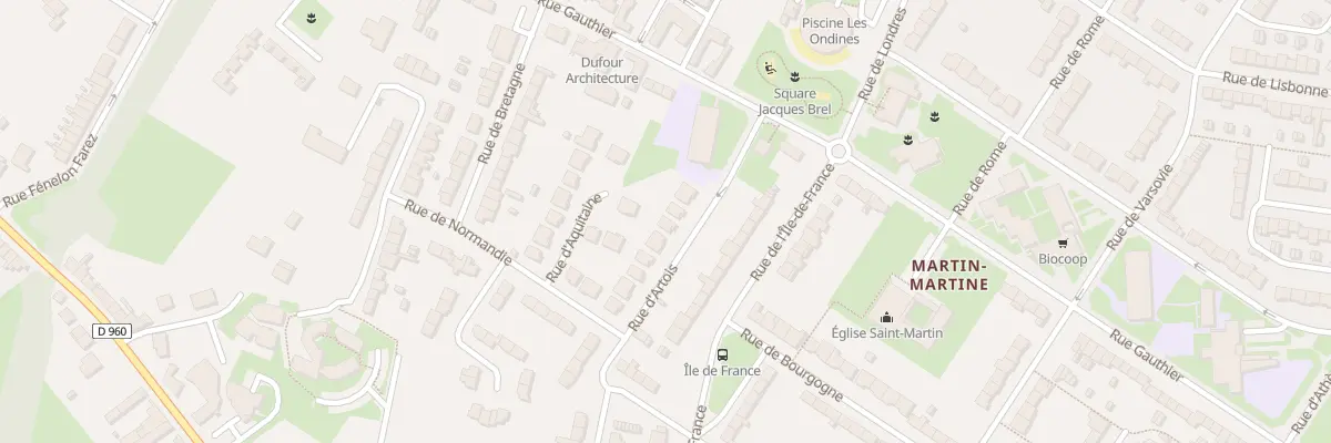 Plan du 75 Rue d’Artois à Cambrai