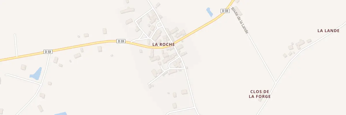 Plan du 5093 La Roche à Meillard